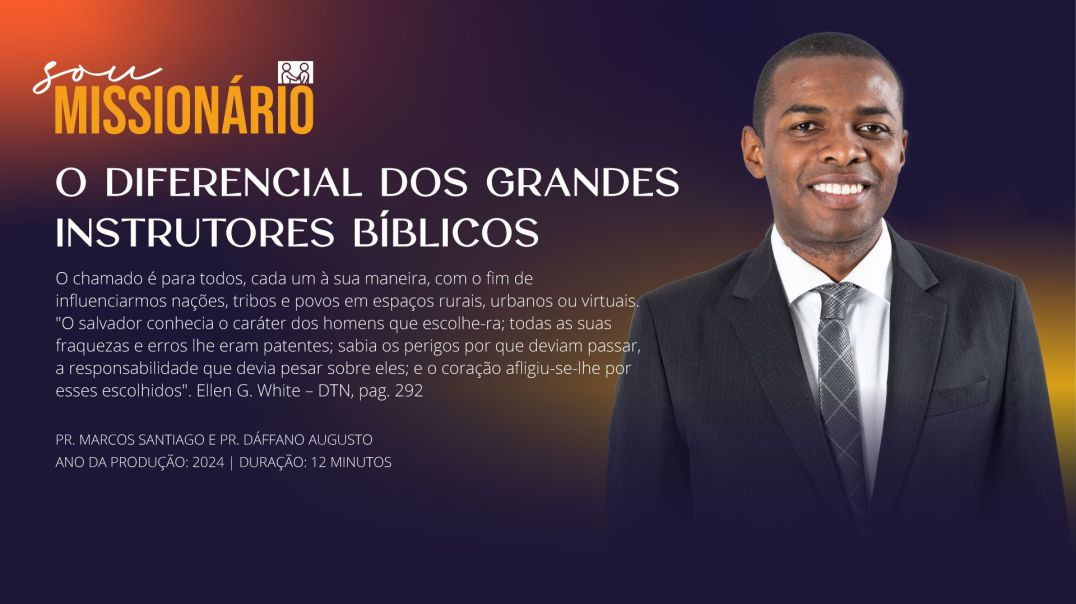 O Diferencial dos Grandes Instrutores Bíblicos