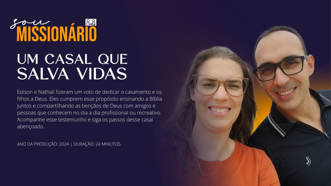 ⁣Testemunho - Edison e Nathalie Cremonini